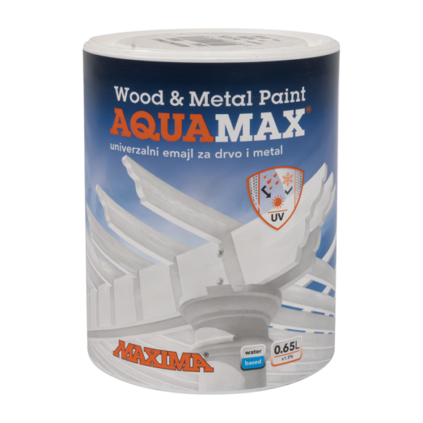 Aquamax - Emajl za drvo i metal na vodenoj bazi 3L