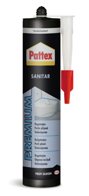 Pattex Sanitarni silikon - 280 ml