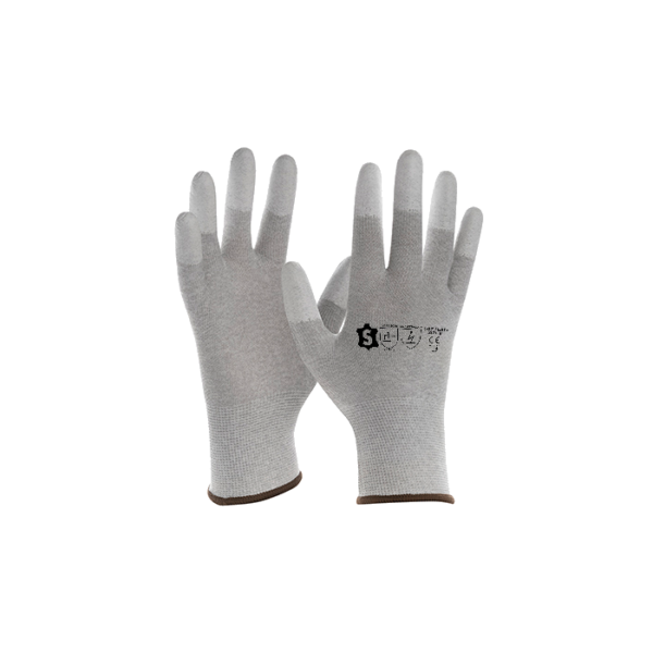 Rukavice 5071 ESD poliester PU