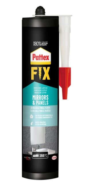 Pattex FIX Ogledala & Paneli montažni lepak 440g